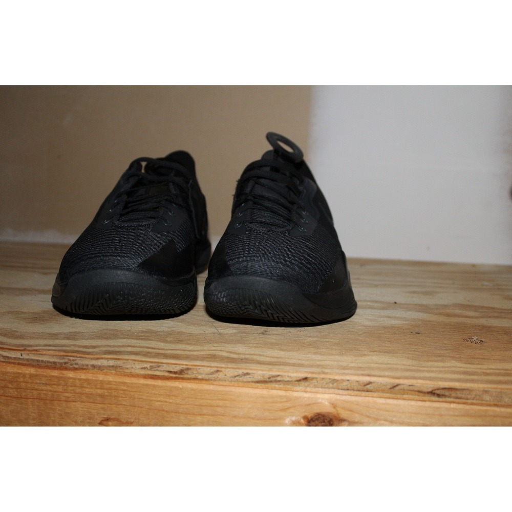 Nike Precision 6 Triple Black Basketball Shoes DJ7552-001 Mens 7.5